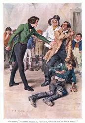 Elender, erwiderte Nicholas heftig, berühre ihn noch einmal auf eigene Gefahr!